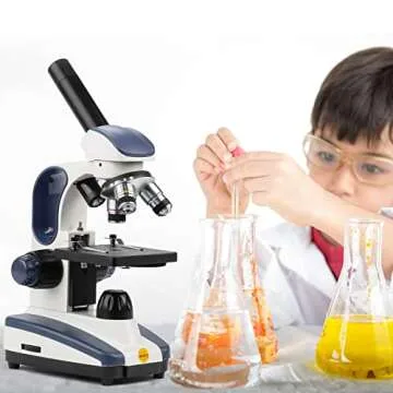 SWIFT Compound Monocular Microscope for Students and Hobbyists