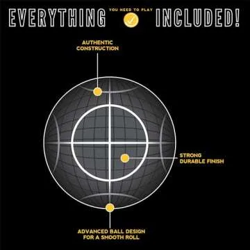 Franklin Sports Vintage Bocce Set - Quality Wooden Set