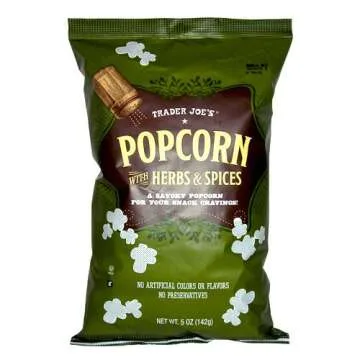 Trader Joe's Gourmet Popcorn with Mouthwatering Herbs & Spices - 5 oz