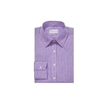 Van Heusen Men's Gingham Button Down Collar Dress Shirt