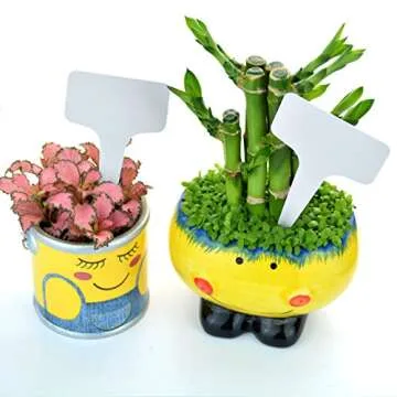 Durable T-Type Plant Labels for Garden Use – 100pcs