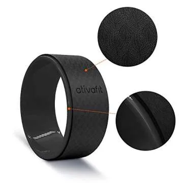 Eco-Friendly ATIVAFIT Yoga Wheel Set for Improved Flexibility