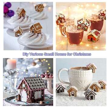Gingerbread House Cookie Cutter Set - Perfect for Kids Baking Fun!