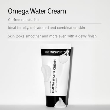 INKEY List Omega Water Cream Moisturizer for Hydrated Skin