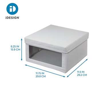 iDesign, Storage Box-Medium, 11.5" x 11.75" x 6.25"