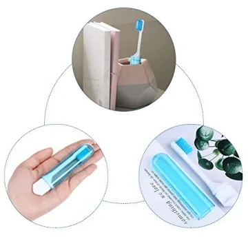 Patelai Travel Toothbrush Set – Colorful and Compact