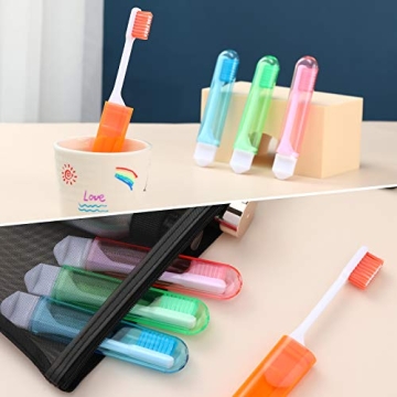 Patelai Travel Toothbrush Set – Colorful and Compact