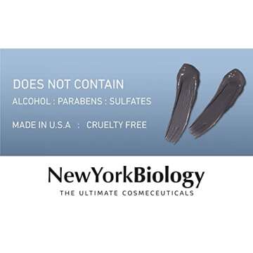 New York Biology Dead Sea Mud Mask for Face and Body with Stem Cell and Collagen - Spa Quality Pore Reducer for Acne, Blackheads and Oily Skin, Natural Skincare for Women, Men - Tightens Skin - 4 oz