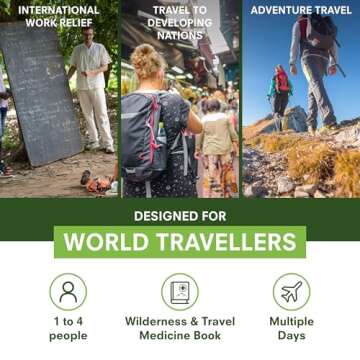 Adventure Medical Kits World Travel First Aid Medical Supply Kit