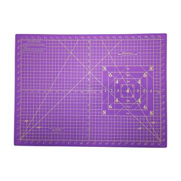 Martelli 18" x 24" Small Self-Healing Color-Contrasting Cutting Mat for Sewing, Quilting & Crafting