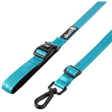 alcott Weekender Leash - Reflective & Adjustable for Comfort