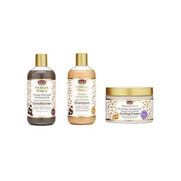 African Pride Moisture Miracle Combo for Hydrated, Natural Hair