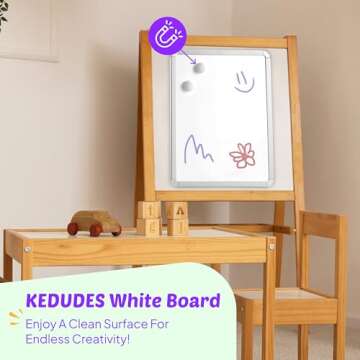 Magnetic Small White Board Dry Erase 11’’x14’’ - Mini Dry Erase Board Magnetic with 6 Markers, Personal Whiteboard Magnetic for Refrigerator Wall, White Boards, Small Magnetic Whiteboard for Fridge