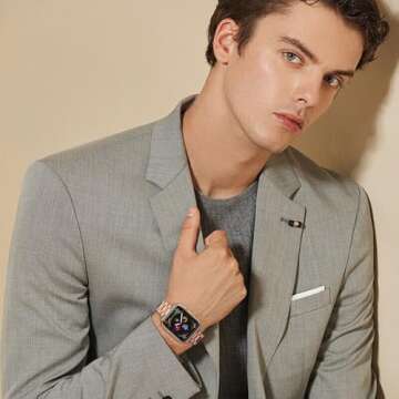 Chuangshiji Compatible Apple Watch Band Stylish & Adjustable