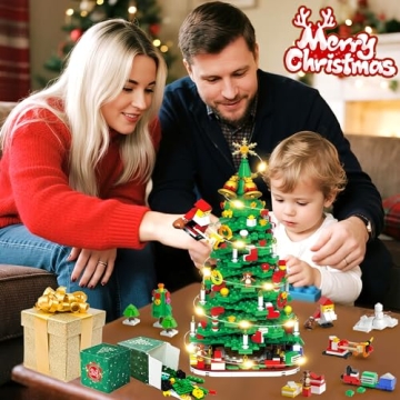 Advent Calendar 2025 - 1100+ Pcs Christmas Building Blocks Set for All Ages