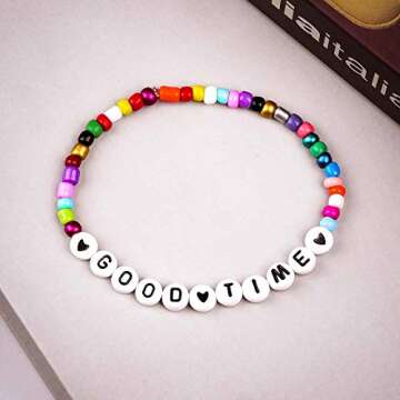 Cridoz Beads for Bracelets – 4000 Pcs DIY Jewelry Kit