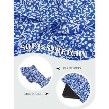 Loemes Floral Sundress for Women - Stylish Summer Dress