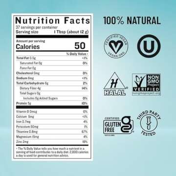 Legendairy Milk Brewer's Yeast Powder for Lactation Cookies (16oz) - Increase Breast Milk Supply - Debittered, Unflavored, Non-GMO & Gluten Free Lactation Supplement for Breastfeeding Support