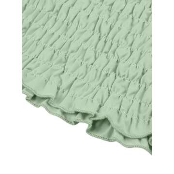 LYANER Women's Stylish 2 Piece Crop Top Mini Skirt Set