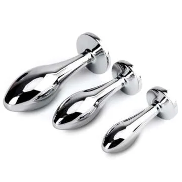 3Pcs Anal Butt Plug Set for Pleasure and Intimacy