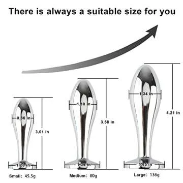3Pcs Anal Butt Plug Set for Pleasure and Intimacy