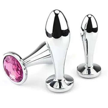 3Pcs Anal Butt Plug Set for Pleasure and Intimacy
