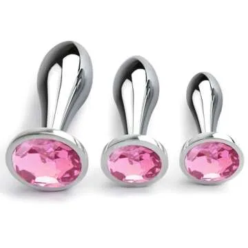 3Pcs Anal Butt Plug Set for Pleasure and Intimacy