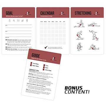 NewMe Kettlebell Workout Cards for Home or Gym