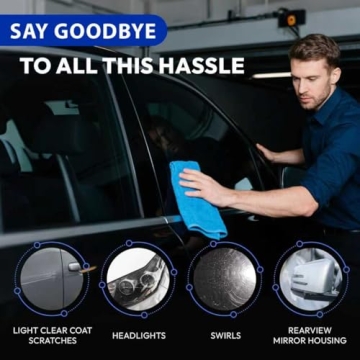 2025 New Upgraded Car Scratch Remover, Scratch and Swirl Remover for Vehicles Blemishes, Non-Toxic C...