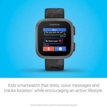 Garmin Bounce Kids Smartwatch with Location Tracking