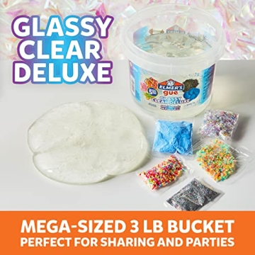 Elmer's Gue Slime Bucket with 5 Mix-ins for Kids Fun