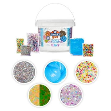 Elmer's Gue Slime Bucket with 5 Mix-ins for Kids Fun