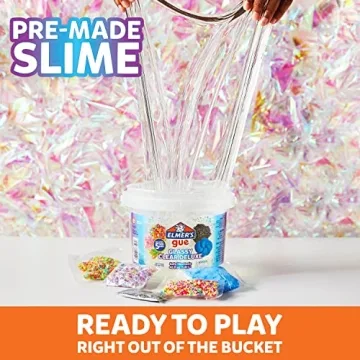 Elmer's Gue Slime Bucket with 5 Mix-ins for Kids Fun