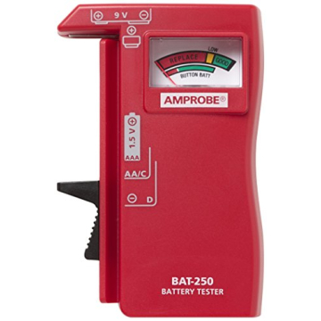 Amprobe BAT-250 Battery Tester Easy to Use Compact