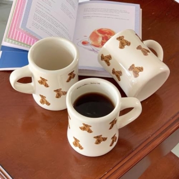 Adorable Teddy Bear Ceramic Mug for Home and Office