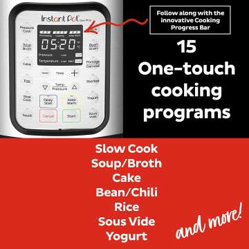 Instant Pot Duo Plus 9-in-1 Cooker with Recipes