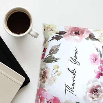 Stylish Pack It Chic Floral 12x15.5 Mailer Envelopes