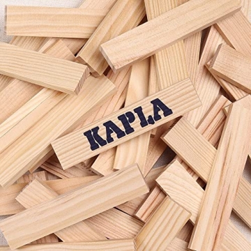 KAPLA Wooden Construction Set for Creative Kids 100 Planks