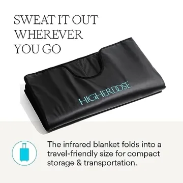 HigherDOSE Infrared Sauna Blanket for Home Detox & Relaxation