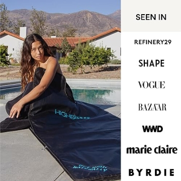 HigherDOSE Infrared Sauna Blanket for Home Detox & Relaxation