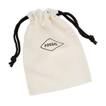 Fossil Women's Leather Bracelet in Rose Gold/Tan