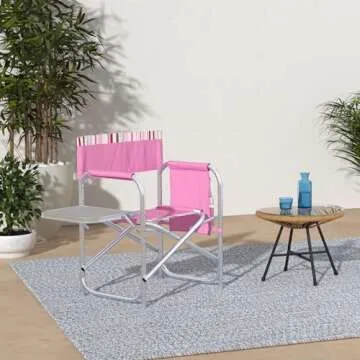 ONIVA - a Picnic Time brand - Sports Chair with Side Table, Beach Chair, Camp Chair for Adults, (Pin...