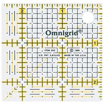 Omnigrid Square Ruler Set — Ideal for Quilting