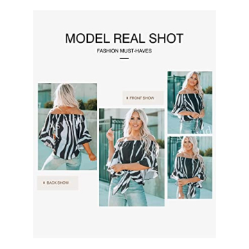 Stylish Off The Shoulder Blouse for Summer Nights