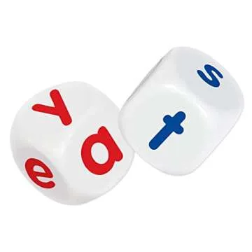 Junior Learning Roll a Word Dice for Kids' Literacy Fun