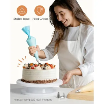 Kootek 11 Inch Rotating Cake Turntable for Easy Decorating