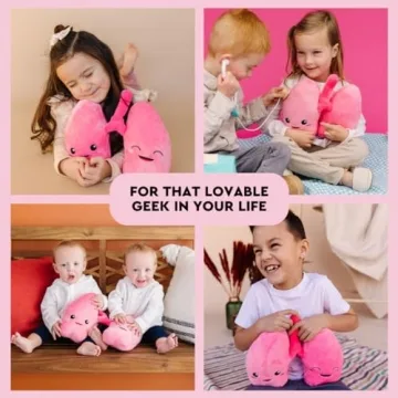 Nerdbugs Lung Plush - Unique Healthcare Gift for All