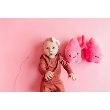 Nerdbugs Lung Plush - Unique Healthcare Gift for All