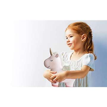 YEIRVE Unicorn Piggy Bank for Kids - Charm & Savings