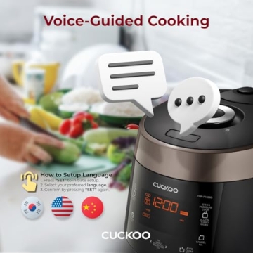 CUCKOO CRP-P1009SB Rice Cooker – Perfect for Rice and More
